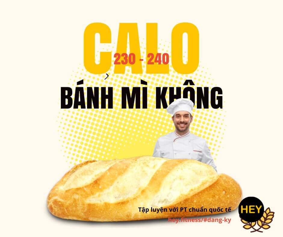 Bánh mì không bao nhiêu calo